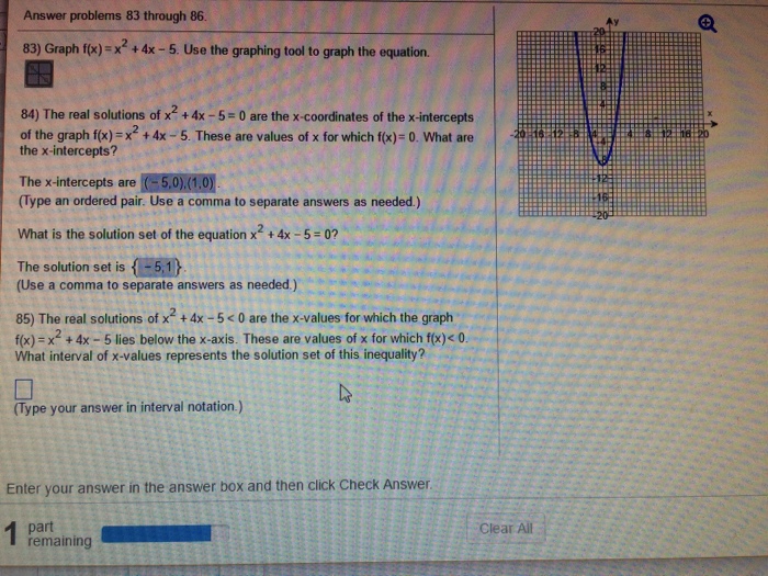 Graph F X X 2 4x 5 Use The Graphing Tool To Chegg Com