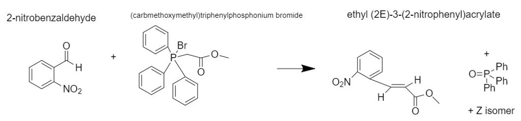 Solved Consider The Wittig Reaction 2 Nitrobenzaldehyde Chegg Com