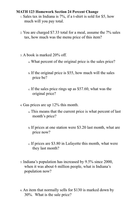 solved math 123 homework section 24 percent change l sal chegg com math 123 homework section 24 percent