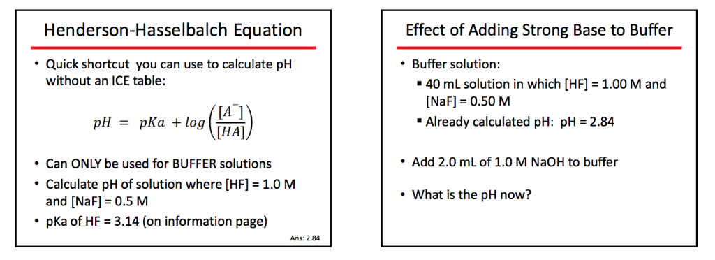 Solved Buffer Solution Background Info 40 Ml Solution Chegg Com