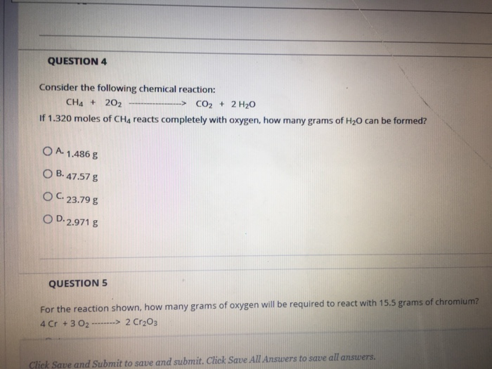 Solved Question Completion Status Consider The Generic Chegg Com
