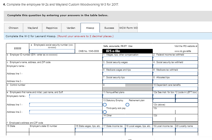 Appendix A Continuing Payroll Project: Wayland Cus 