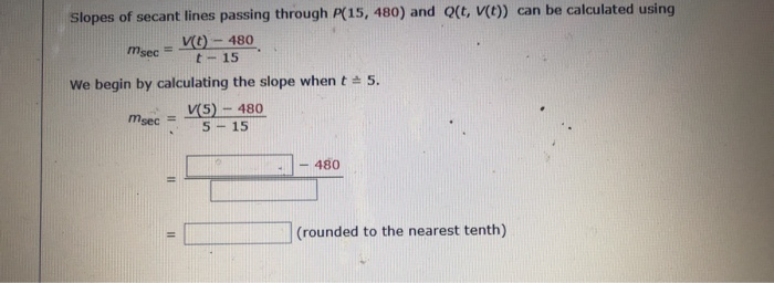 Solved If P Is The Point 15 480 On The Graph Of V Fin Chegg Com