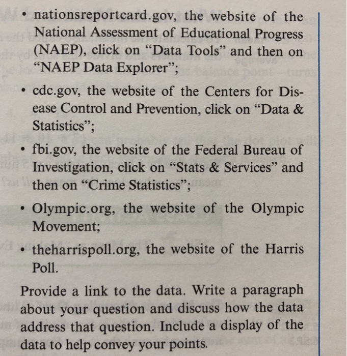 . nationsreportcard.gov, the website of the National Assessment of Educational Progress (NAEP), click on Data Tools and the