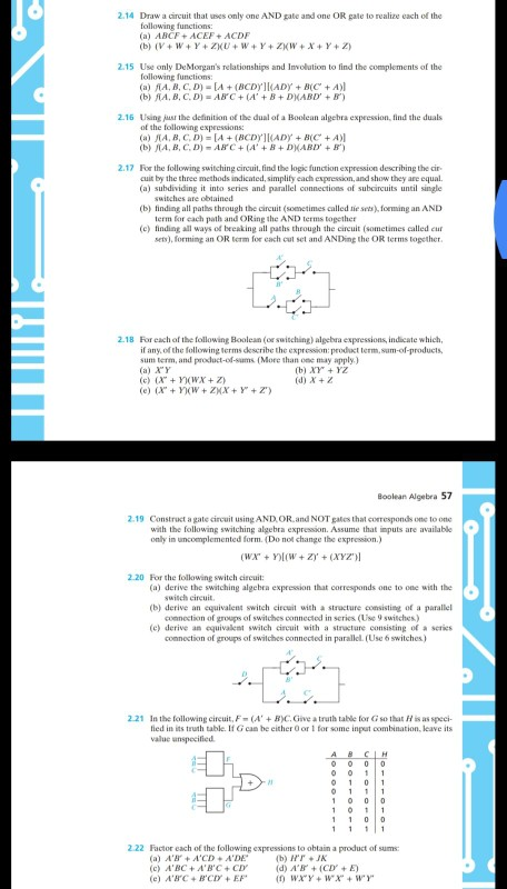 Solved Home Work Problems 2 2 2 4 2 6 2 12 2 15 2 16 Chegg Com