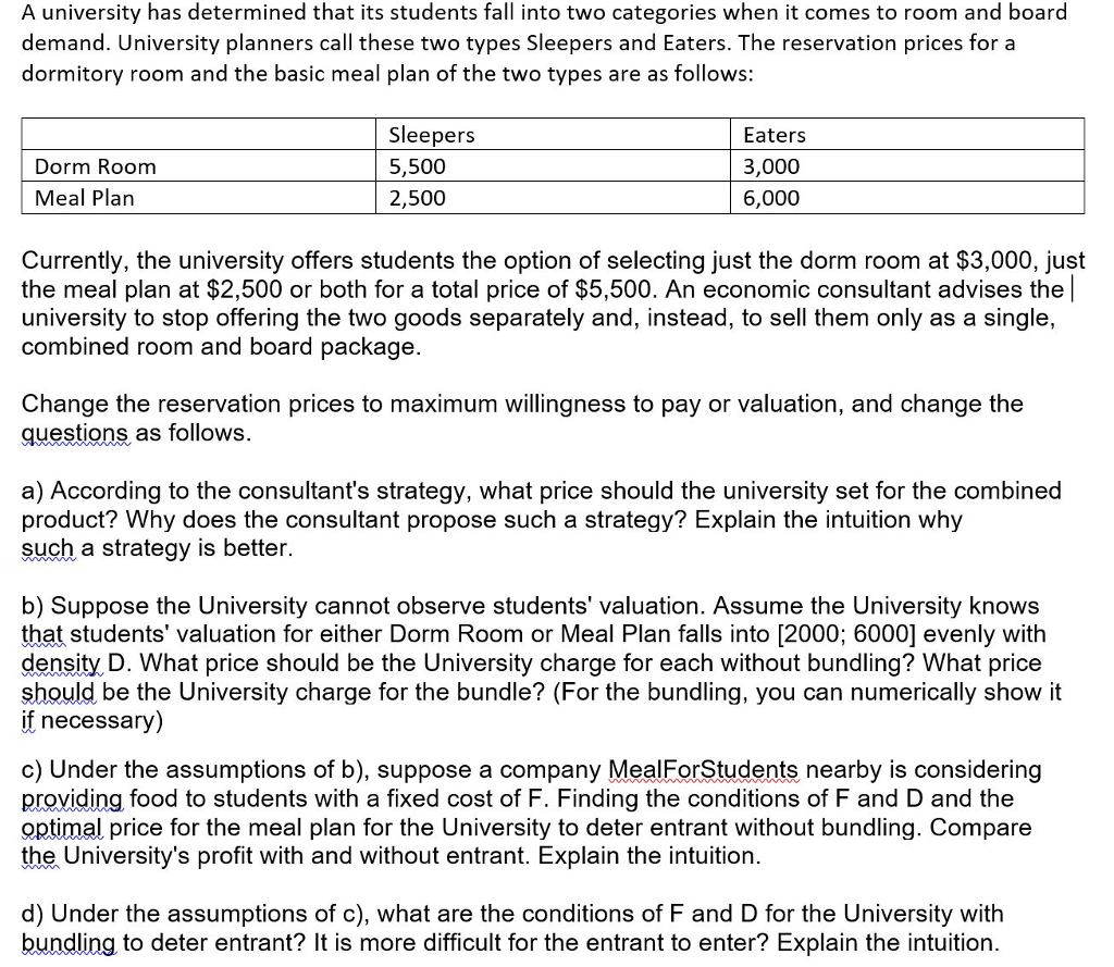 A University Has Determined That Its Students Fall Chegg A University Has Determined That Its Students Fall Into Two Categories When It Comes To Room