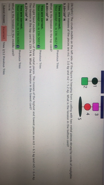 Solved 2 8c5p91 The Crude Mobile On The Left Side Of Th