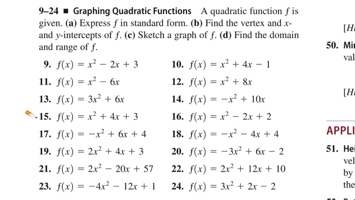 Graphing Quadratics Standard Form Algebra Video Khan