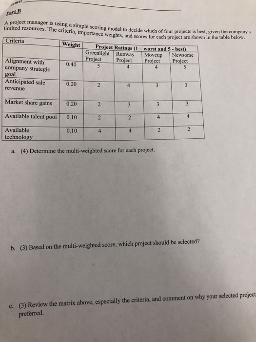 Which Of The Following Is True Of Multiweighted Scoring Models 91+ Pages Answer [550kb] - Latest Update 