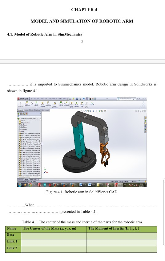 robotic arm design solidworks