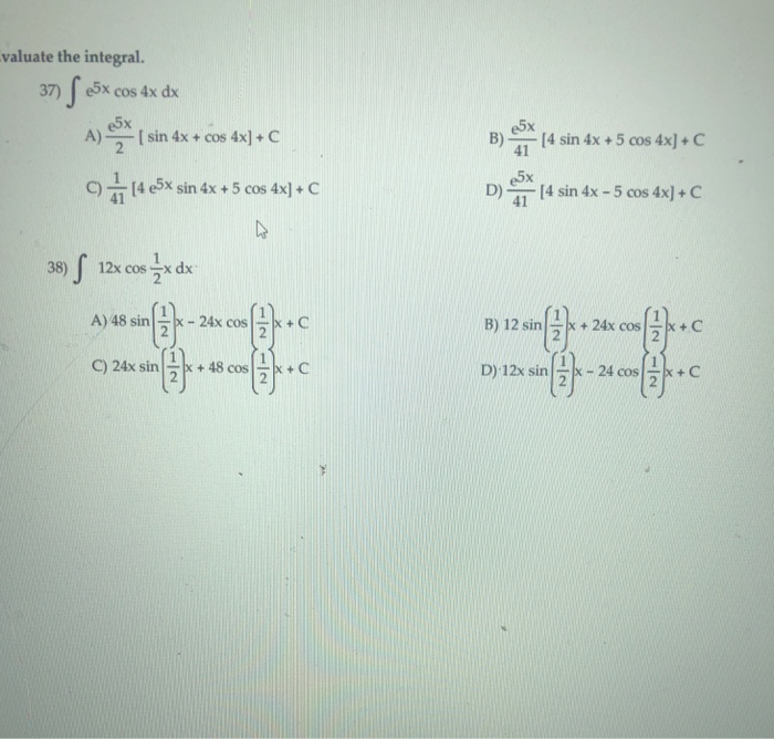 Cos 4x 8 3