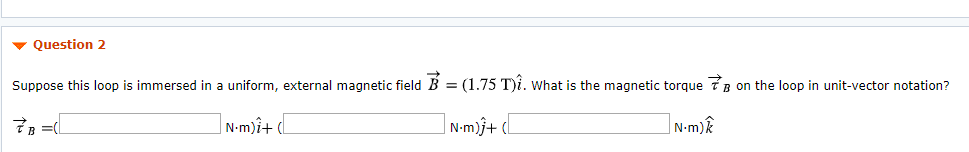Solved Interactive Exercises 28 17 Magnetic Dipole Momen Chegg Com