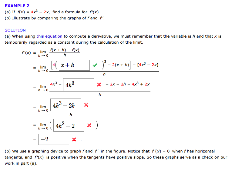 Solved Example 2 A If Rx 4x3 2x Find A Formula For Chegg Com