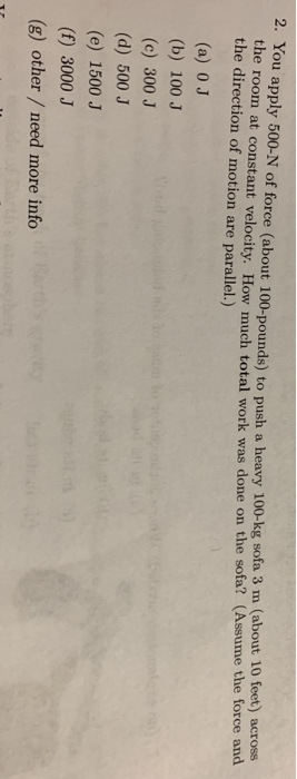 2 You Apply 500 N Of Force About 100 Pounds To Chegg Com