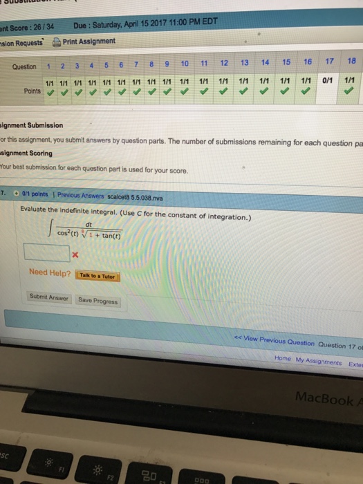 Definite integral picture