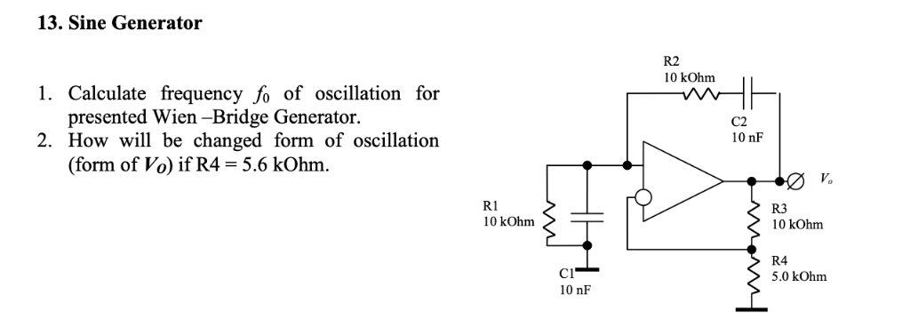 Sine generator