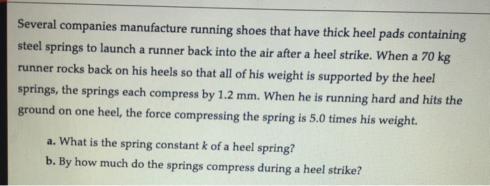 running heel pads