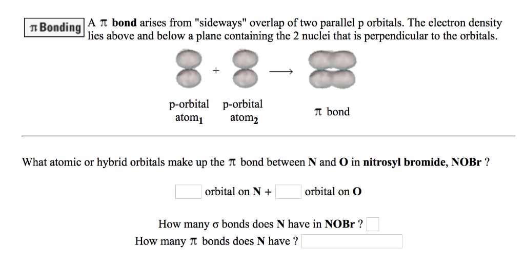 Solved A S Bond Arises From The Straight On Overlap Of Tw Chegg Com