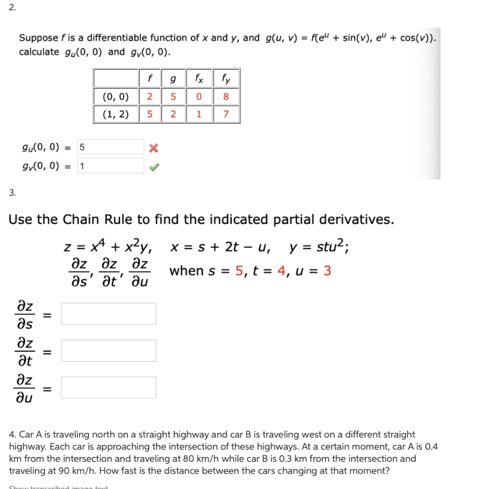 Solved 2 Suppose Fis A Differentiable Function Of X And Chegg Com