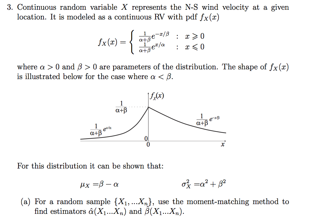 Solved 3 Continuous Random Variable X Represents The N S Chegg Com