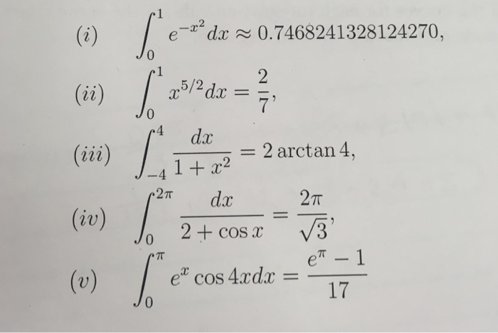 Solved Write A Matlab Code For The Three Point Gaussian Q Chegg Com