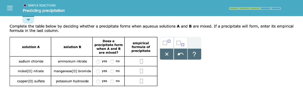 Manganese Ii Chloride And Nickel Ii Sulfate Precipitate