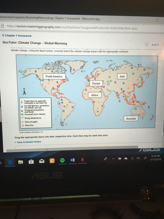 Pearson's mastering geography image