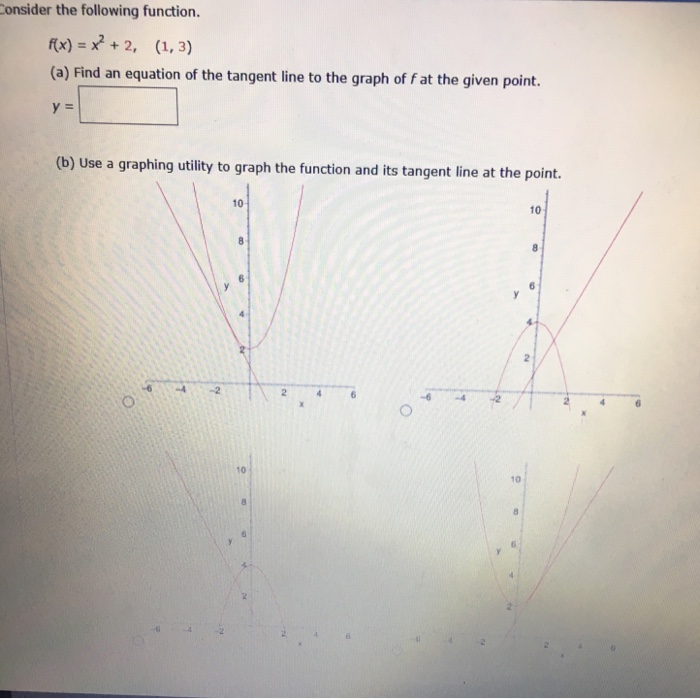 Consider The Following Function F X X 2 2 1 Chegg Com