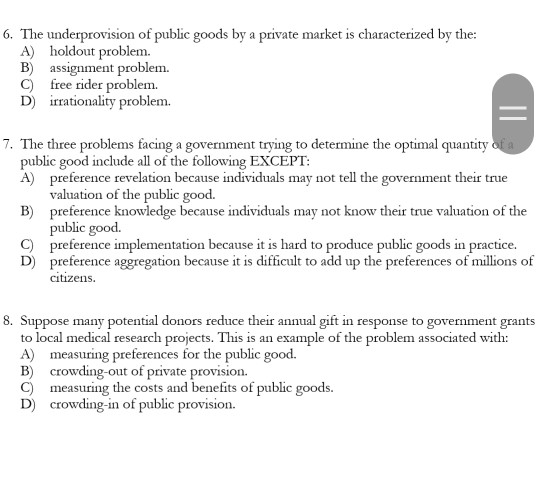 Local Government and the Provision of Public Goods