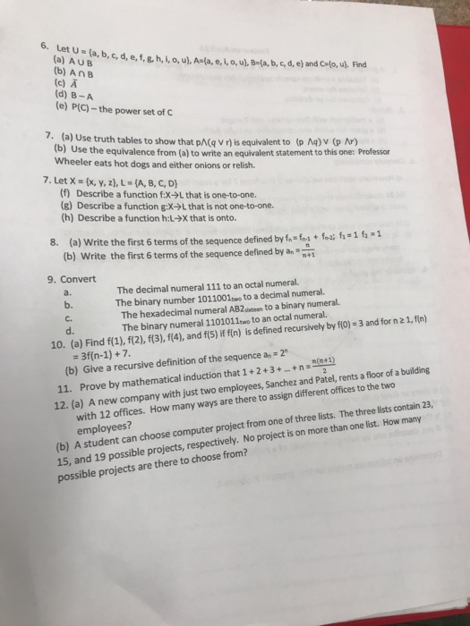 Solved Please Help Me This Is Just A Review So U Guys C Chegg Com