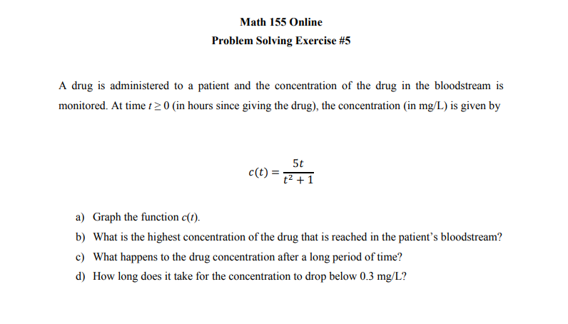 Math Problem Solvingexercises