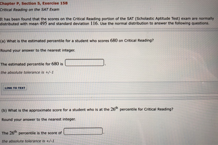 Solved: Chapter P, Section 5, Exercise 158 Critical Readin Sns-Brigh10