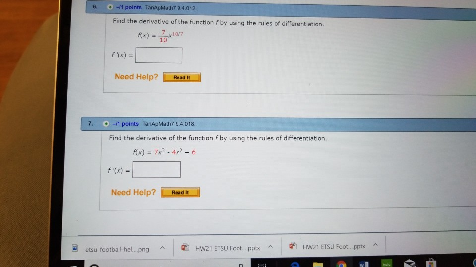 Solved 5 1 Points Tanapmath7 9 4 058 The Demand Functi