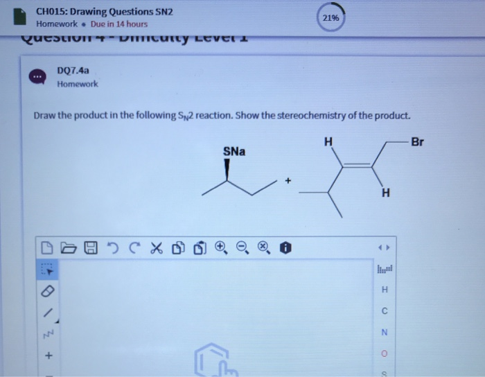 Solved Ch015 Drawing Questions Sn2 Homework Due In 14 Ho Chegg Com