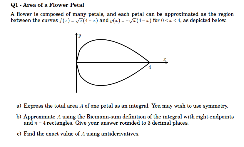 flower petal definition