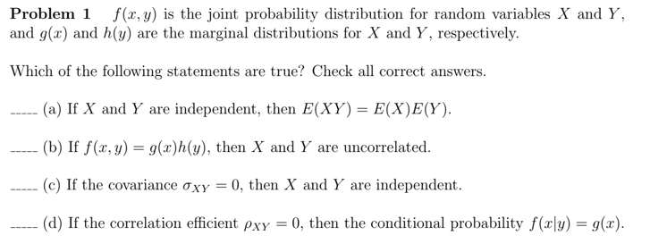 Solved Problem 1 F X Y Is The Joint Probability Distrib Chegg Com