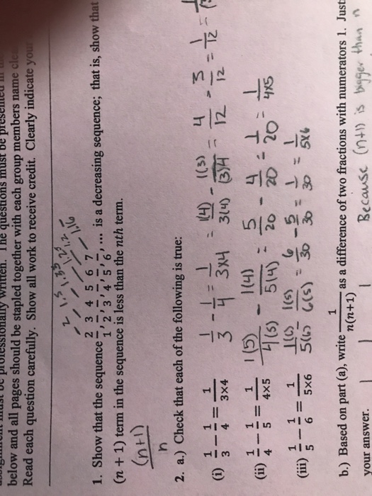 Solved Show That The Sequence 2 1 3 2 4 3 5 4 6 5 7 Chegg Com