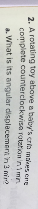 spinning toy above crib