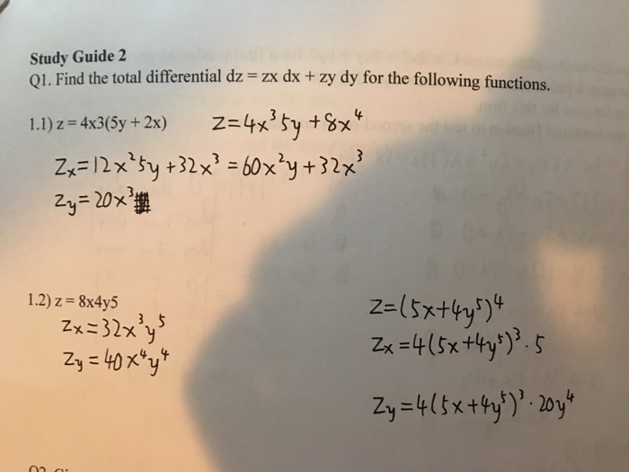 Dx y dy x dz z. 4x^4 + 2y^4 =z^4. (3x  4y)DX  (4x  3y)dy  0. -2х^3y^3*5x^2y. X+4x-5z если 2x+5y 3 6y-20z 5.