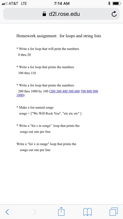solved at t lte 7 14 am a d2l rose edu homework chegg com