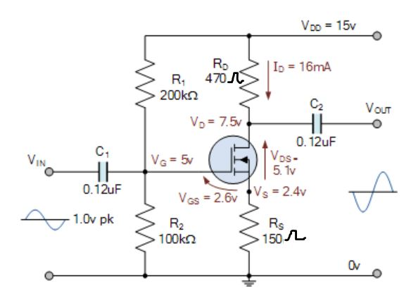 Mosfet усилитель схема