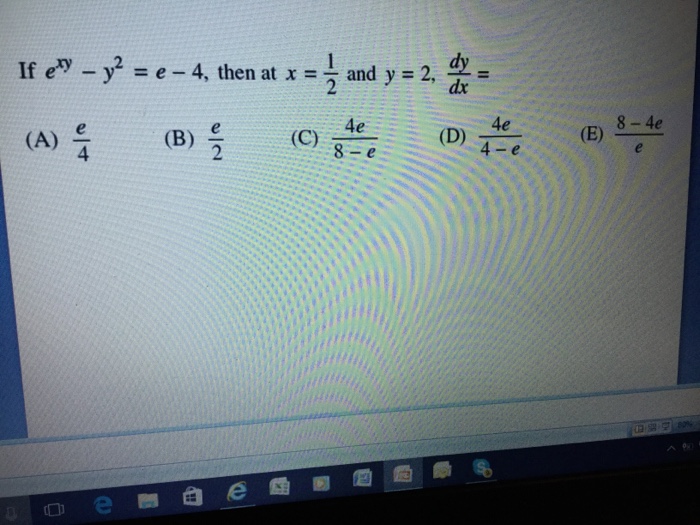 If E Xy Y 2 E 4 Then At X 1 2 And Y 2 Chegg Com