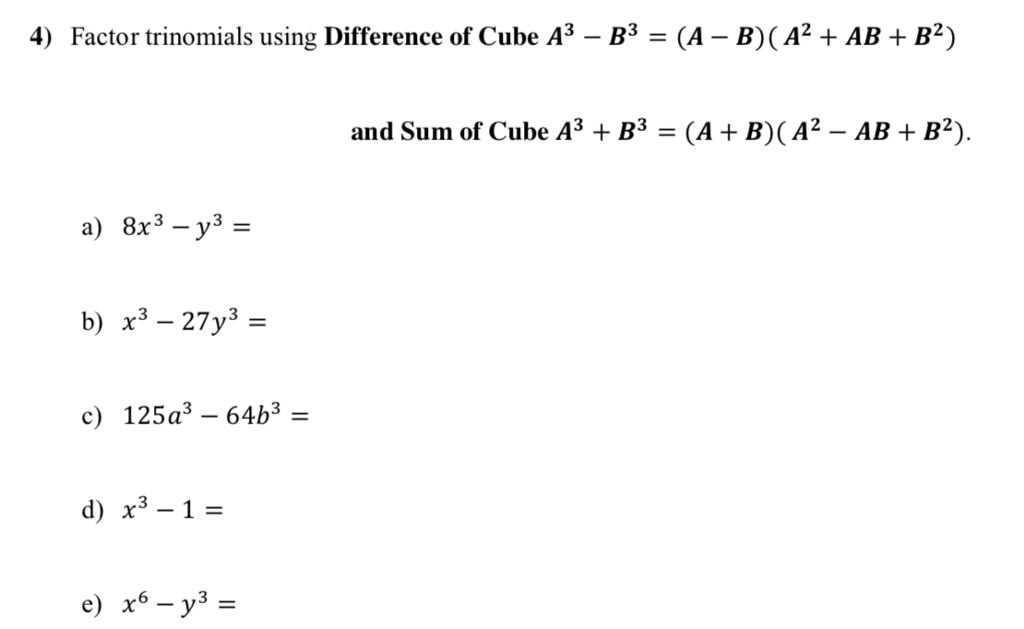 Solved 3 Factor Trinomials Using Perfect Square Formula Chegg Com