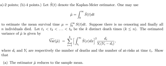 Solved A 2 Points B 4 Points Let S T Denote The Ka Chegg Com