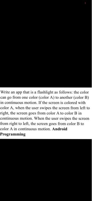 colored flashlight app