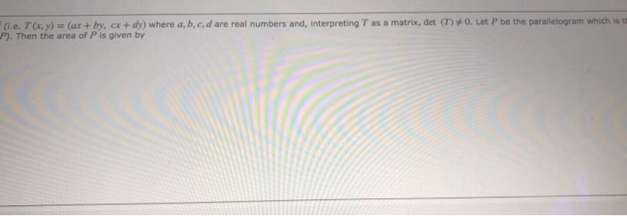 Solved 1 Let D Be A Simple Region In The Plane R2 And P Chegg Com