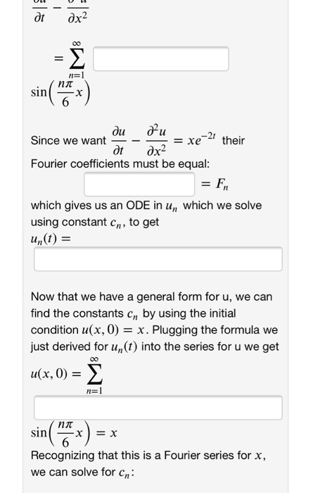 Solved 1 Point In This Problem Fourier Series To Solve Chegg Com