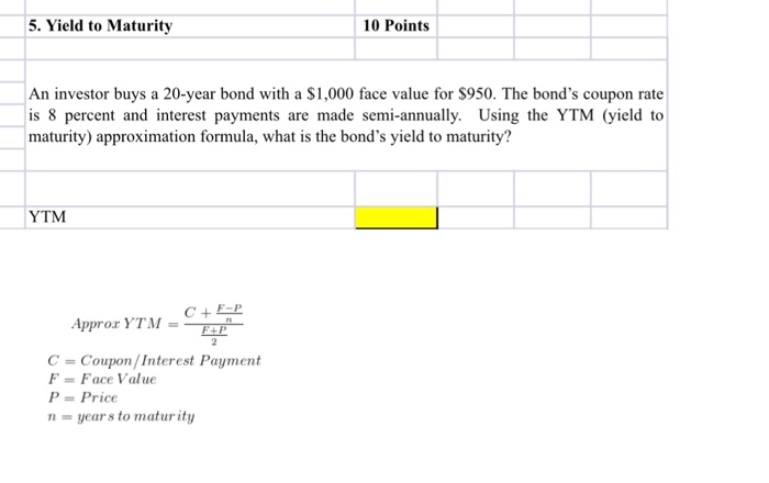 Featured image of post View 9 Ytm Formula Semi Annual