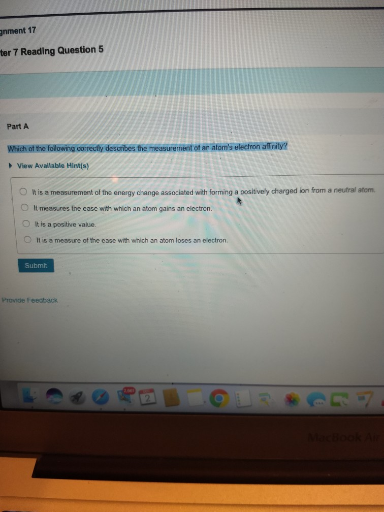 solved gnment 17 ter 7 reading question 5 part a which of chegg com