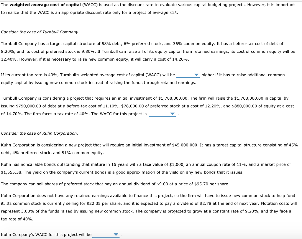 Why Do You Need the Weighted Average Cost of Capital (WACC)?